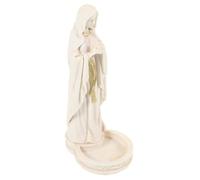 Homoyoyo Statua Vergine Maria in Resina Decorativa Ornamento Religioso Compatto e Leggero per Casa e Chiesa Scultura Realizzata con Dettagli Scolpiti per Decorazioni Interne e Spazi