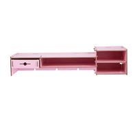 Homoyoyo Supporto per Monitor con Cassetto Organizer da Scrivania Multifunzionale Solleva Computer per Maggiore Comfort e Spazio di Archiviazione