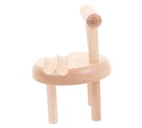 Homoyoyo Supporto per Telefono Tavolo in Legno Porta Stabile e Salvaspazio Multifunzionale per Smartphone Tablet e Laptop Accessorio Casa e