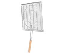 Homoyoyo Supporto Pieghevole in Inossidabile per Tostapane e Barbecue Resistente e Versatile per Grigliare Pane Salsicce e Tortillas per Campeggio e Cucina Domestica