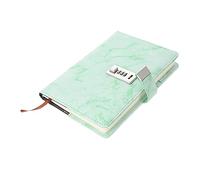 Homoyoyo Taccuino Di Blocco Multifunzione Serratura Il Taccuino Nicebook Carino Piccolo Libro Delle Parole D'ordine Diario Multifunzione Delicato Diario Blocco Note Portatile Pu Green