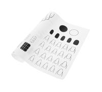 Homoyoyo Tappetino in Silicone Per Manicure Esercitazione e Modellazione Unghie Stabile e Facile Da Per e Apprendisti