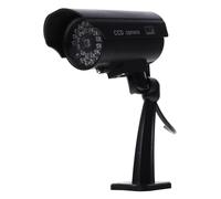 Homoyoyo Telecamera Sicurezza Fittizia Ad Simulazione Per Esterni Con Led Lampeggiante Batteria Deterrente Per Comportamenti Indesiderati