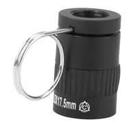 Homoyoyo Telescopio Monoculare Portatile Mini Con Alta Definizione e Portachiavi - Ideale Per Birdwatching - Caccia Campeggio e Escursioni Nero