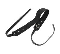 Homoyoyo Tracolla Regolabile per Tuba e Trombone in Pelle Nera Design Creativo e Pratico, Accessorio per Strumenti a Fiato