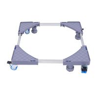 Homoyoyo Trolley Regolabile Per Lavatrice e Frigorifero Con Ruote Girevoli Base Mobile Antivibrazione Per Elettrodomestici Supporto Pratico Per Casa e Lavanderia
