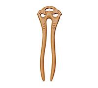 Homoyoyo U Shaped Wood Hairpin For Women Retro Polished Hair Stick For Elegant Hairstyles Vintage Hair Accessory Compatible With Chinese Style Clothing