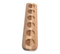 Homoyoyo Vassoio Per Uova in Legno Porta Uova Di Gallina Vassoio Portauova in Legno Scomparti Per Casa e Cucina Design Semplice e Pratico