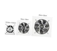 Homoyoyo Ventilatore da Muro per Scarico e Ventilazione Motore Rame Spesse Lame Protezione Silenzioso per Cucina e Bagno Antimuffa
