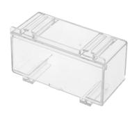 Homoyoyo Vetrinetta in Plastica Trasparente Divisore Regolabile per Modellini di Auto Scala 1:64, Scatola Espositiva Antipolvere per Collezionisti e Organizzazione