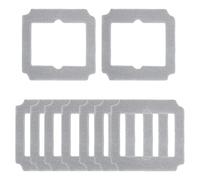 Homruich 9 Pezzi Tovaglie di Pulizia Ricambio per ECOVACS Winbot Mini, W-CC02-0012 Ricambio-pad, Microfibra Tampone di Pulizia Accessori Tovaglie di Pulizia lavabili
