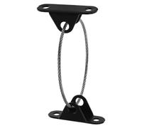 HOMSFOU 1 Impostato Ancoraggio antiribaltamento protezione libreria ancoraggio a muro a prova di fissare l'armadio al muro mobili fissati alle cinghie a muro acciaio