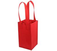 HOMSFOU 1 Pezzo borsa per vino X sacchi di vino portabottiglie multiplo portabottiglie in feltro porta bottiglia di vino sacchetti di vino rosso in feltro portatori di vino provato