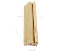 HOMSFOU 1 Rotolo Oggetti di Bamboo Arredamento del Libro Vintage Pennello Libro di Disegno Ornamento per Scrittura Blocco da Disegno Caligraphy Paper Prommerstners bambù