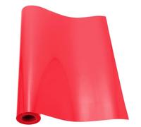 HOMSFOU 1 Rotolo Pellicola Termoadesiva PVC per DIY Film per Trasferimento Calore per T Shirt e Articoli Personalizzati Facile da e Applicare Colore Rosso