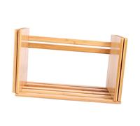 HOMSFOU 1 Scaffale Telescopico Per Libri Da Scrivania Scaffale Per Libri Estensibile Organizer Per Libri Da Scrivania Scaffale Estensibile Mini Scaffale Per Libri Da Scrivania