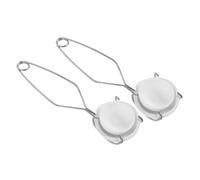 HOMSFOU 1 Set Ciotola per crogioli di Fusione crogiolo Ciotola di Fusione di Metallo pinze per crogioli Pinza per colata in Grafite Morsetto per crogioli circolari