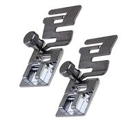 HOMSFOU 1 Set Piedino Premistoffa Elastico per Macchina da Cucire per Cucire Materiali Elasticizzati Accessorio Pratico per Cucito Domestico E Professionale 2 Pezzi