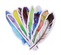 HOMSFOU 1 Set Segnalibri Creativi Carta Delicata Per Studenti Lettori E Amanti Della Scrittura Assortiti Colori Vivaci Per Messaggi E Note 60 Fogli
