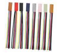 HOMSFOU 1 Set Segnalibri Pelle Per Lettori Marker Per Libri Riutilizzabili Vari Colori Decorazione Pratica E Chic Per Studenti E Amanti Dei Libri 8 Pezzi