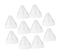 HOMSFOU 10 coperture trasparenti per piante, protezione antigelo, per piante da giardino all'aperto, copertura protettiva durevole contro gli animali dell'aria fredda