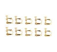 HOMSFOU 10 Pezzi EARRING ACCESSORI kit per la produzione di orecchini Golden