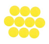 HOMSFOU 10 Pezzi Filtri Luce Tramonto Pet Giallo per Spot Lamp, Pellicola Diffusore Luce, Trasparenza Elevata, Taglio Facile, Portatile