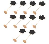 HOMSFOU 10 Pezzi Mini Lavagnette in Decorazioni Segnaposto per Buffet e Feste Lavagne Messaggi Resistenti e per Casa e Eventi per Natale e Halloween