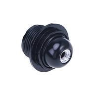 HOMSFOU 10 Pezzi Presa Luce Presa Portalampada Base Della Lampadina Adattatore Portalampada Presa Della Lampadina Portalampada a Dentatura Piena Portalampada a Vite Luce Del Casco Black