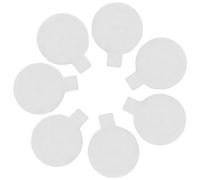 HOMSFOU 100 Pezzi Adesivi Rotondi a Pois Trasparenti 10X05Mm Etichette Adesive Circolari per Ufficio e Casa Codifica Colori Organizzazione