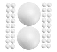 HOMSFOU 100 Pezzi Palline Schiuma Creative per Sfere per Progetti Artigianali e attività Educative Palline Schiuma per Feste Giochi e Decorazioni per Matrimoni Sicure e Adatte AI