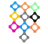 HOMSFOU 10pezzi Antiscivolo Silicone Per Microfoni Protezione Anti-rotolamento Per Ktv e Eventi Dal