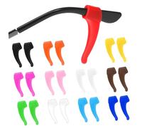 HOMSFOU 12 Paia Gancio Per L'orecchio Antiscivolo Occhiali Impugnature Conservatore Anti Slip Blu Pastiglie Pinze Per Orecchie Dell'occhio