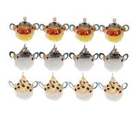 HOMSFOU 12 Pezzi Ciondoli Simulati per Creazione Gioielli per Collane Bracciali e Accessori Fai da Te per Decorazioni e Design Adorabile e Pratico