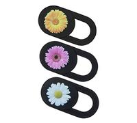 HOMSFOU 12pezzi Copertura Per Webcam Laptop Con Design Fiori Protezione Privacy Per Telecamera Con Struttura Adesiva Facile Da Installare Compatibile Con Laptop e Smartphone