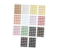 HOMSFOU 14 Fogli Foto Autoadesivi Colorati per Album Fotografico da Vari Colori per Scrapbooking e Decorazione Album Accessori DIY per e tue Foto