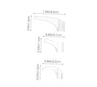 HOMSFOU 15 paia Occhiali in Silicone Antiscivolo Ganci Auricolari Sostituibili per Sport e Attività Outdoor Grip Occhiali Comodi e Resistenti