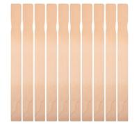 HOMSFOU 15 Pezzi Bastoncini per Mescolare Vernice in Legno Resistenti e Leggeri Agitatori in Legno per Miscelazione di Pittura Resinatura Etichette Giardino e Lavoretti DIY