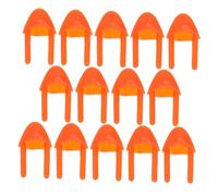 HOMSFOU 150pezzi Becchi di Plastica Fai da Te Bocca di Pollo Finta Accessori per Animali Impagliati Becco di Pulcino Finto Decorazioni Bocca Artigianale