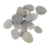 HOMSFOU 16 Pezzi dipingere la Pietra Paesaggio Pittura di Grandi Dimensioni Misto Naturale misurare Lucido ciottoli Liscio Colore Decorazione calcolo dipingere Le Rocce