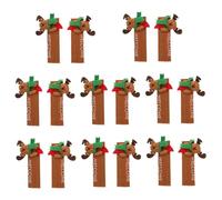 HOMSFOU 16pezzi Coprimaniglia Frigorifero Natalizio Antiscivolo Di Guanti Per Maniglie Decorativi Per Cucina Per Frigorifero e Lavastoviglie Perfetti Come Decorazioni Di Natale