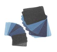 HOMSFOU 18 pollici Toppe Termoadesive per Tessuti Riparazione e Decorazione Jeans Denim Patch Fai da Te per Borse Cappelli e Scarpe
