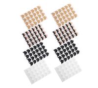 HOMSFOU 192 Pezzi Adesivi Angoli Foto Autoadesivi per Scrapbooking Angolini Montaggio Vintage in Rosa Oro Kraft Nero e Bianco per Album Fotografici e Diari Creativi