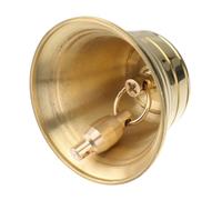 HOMSFOU 1Pc Campana In Ottone Portachiavi Incanta Le Campane Campane Artigianali Fai Da Te Piccola Campana Di Natale Campane Dell'Albero Di Natale Ornamento Della Campana Ornamento Delle