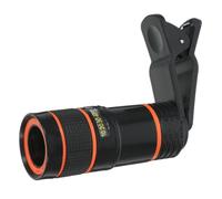 HOMSFOU 1set Lente Teleobiettivo Per Smartphone Leggera e Facile Da Trasportare Per Fotografie Di Viaggi e Sport Compatibile Con Tutti Cellulari Realizzata Materiale Resistente e Durevole