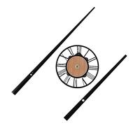 HOMSFOU 1set Meccanismo di Movimento per Orologio da Parete con Numeri Romani Kit Completo Facile da Installare e Silenzioso per Riparazioni e Creazioni di Orologi Senza Batteria