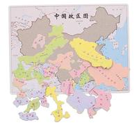 HOMSFOU 1set Puzzle Della Mappa Della Per Educativo Interattivo Per Sviluppare Competenze Geografiche e Cognitive Didattico Per e Ragazze Per Educazione Pre-scolare