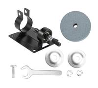 HOMSFOU 1set Supporto Per Trapano Elettrico Con Base Fissa e Kit Di Testine Per Smerigliatura Compatibile Con Trapani Punte