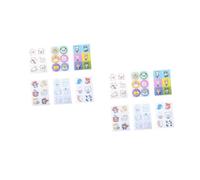 HOMSFOU 2 Pezzi 6 Adesivi Delicati Per Maschere Adesivi Aromatici Per Il Viso Per Maschere Per La Diffusione Di Profumi Per e In Tessuto Non Tessuto Per