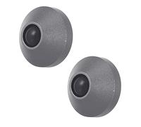 HOMSFOU 2 Pezzi Alzata Tastiera Supporto Ergonomico Antiscivolo per Tastiera Pad Rialzato Grigio per Scrivania Accessorio per Lavoro e